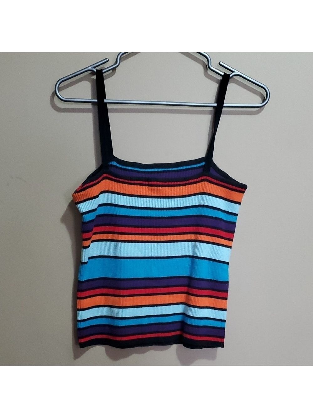 Striped Multicolor Women's Top Size XL